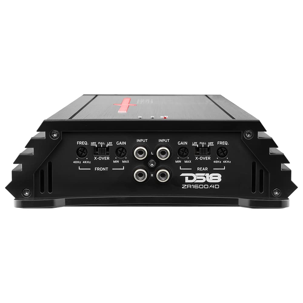 Amazon.co.jp: DS18 ZR1600.4D カーアンプ クラスD 4チャンネル